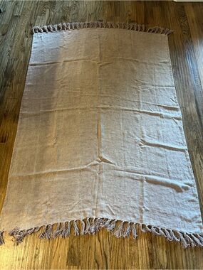 Serena and Lilly Linen throw